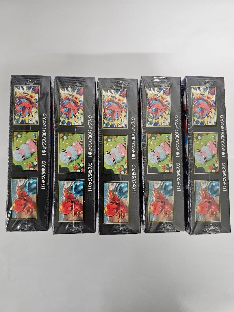 ポケモンカード ニンジャスピナー 5BOX 未開封シュリンク付き