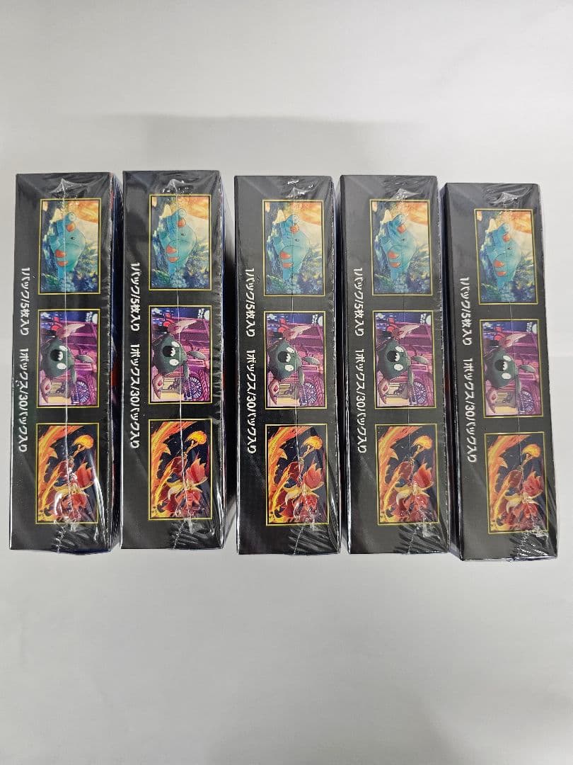 ポケモンカード ニンジャスピナー 5BOX 未開封シュリンク付き