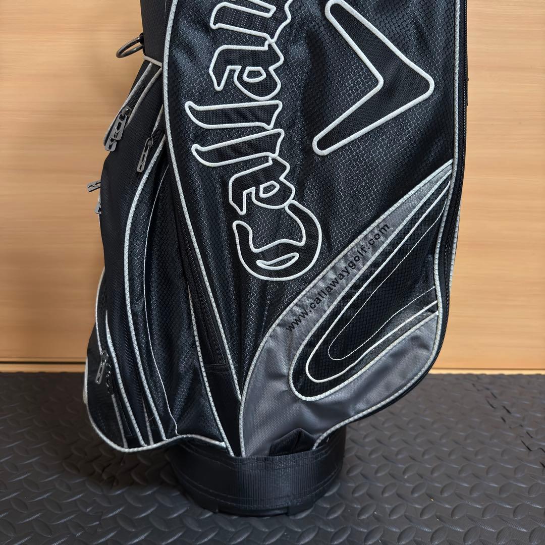 Callaway キャロウェイ ゴルフ キャディバッグ 7分割 ブラック 軽量