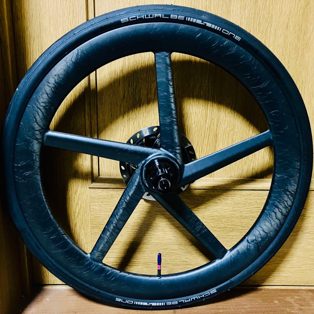 ⭕️入手困難 20インチ 451 カーボン ホイール ディスクブレーキ ミニベロ