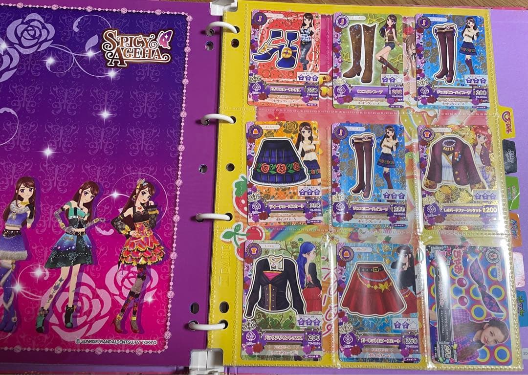 初期アイカツカード&カードファイル