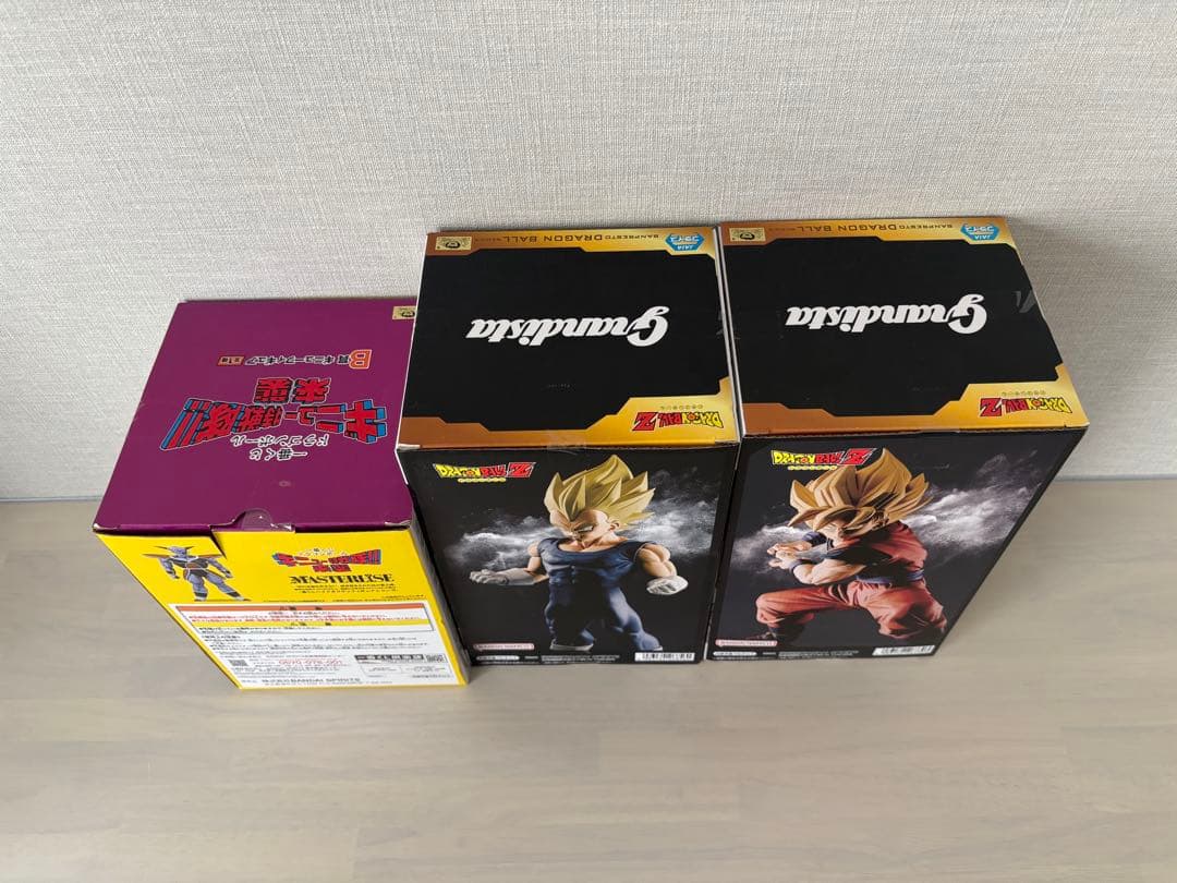 一番くじ・グランディスタ　ドラゴンボール フィギュア8体セット