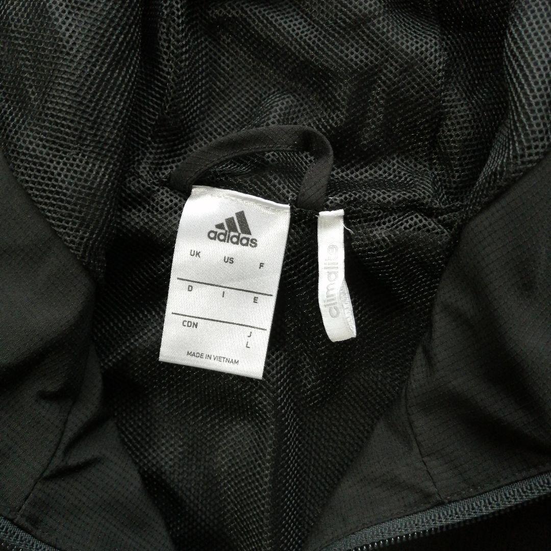 adidas ピステ上下セット 黒/グレー 上 Ｌサイズ、下 Ｏサイズ