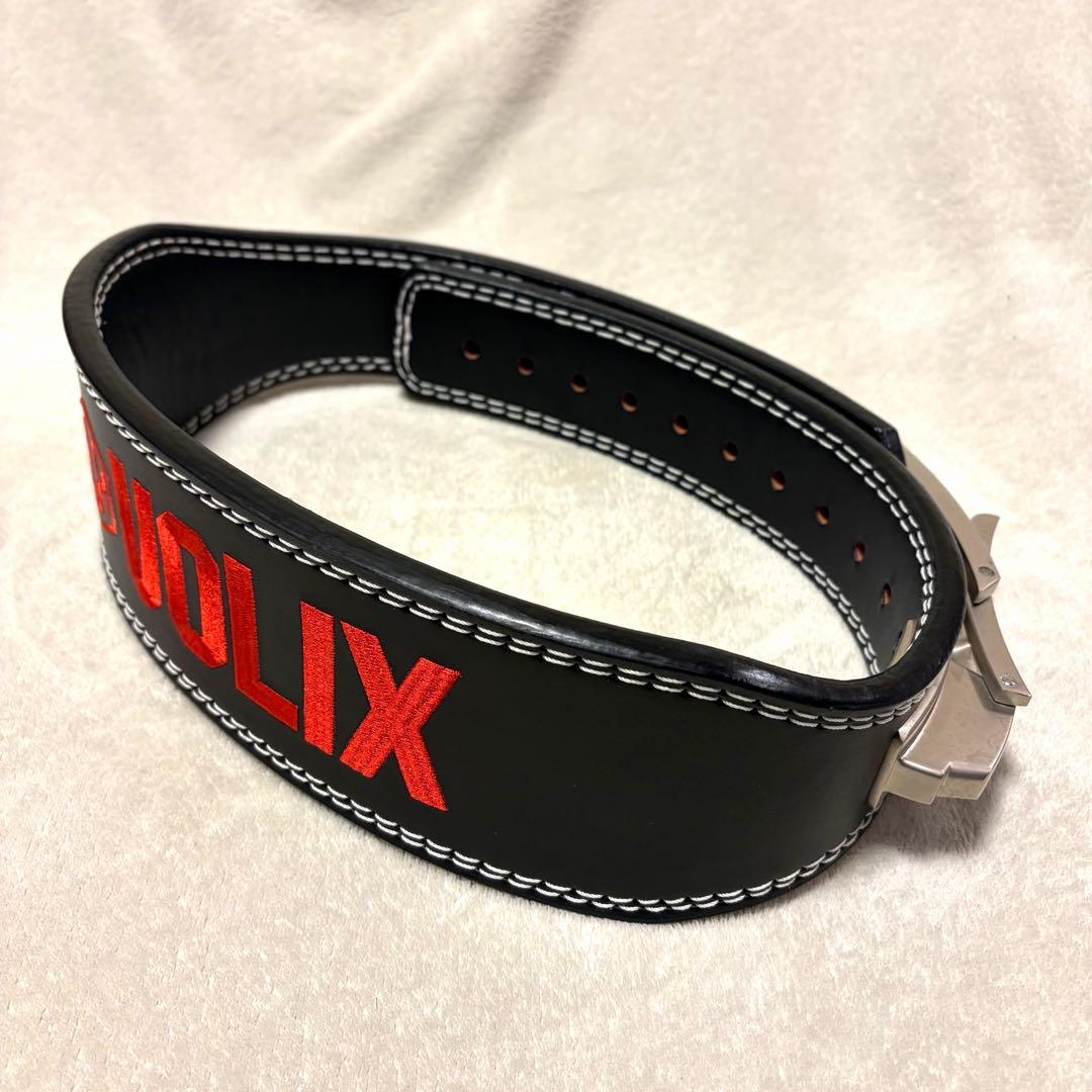 【美品！】VOLIX レバーアクションベルト ナロータイプ トレーニングベルト