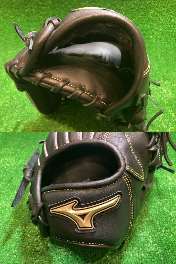 【型付済・美品】ミズノ メジャースタイル 一般軟式用 内野手用 グラブ MLB