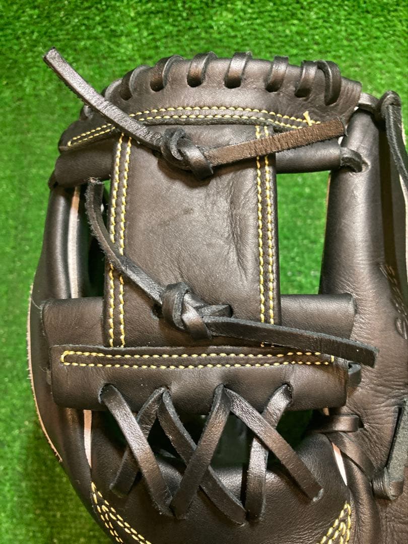 【型付済・美品】ミズノ メジャースタイル 一般軟式用 内野手用 グラブ MLB