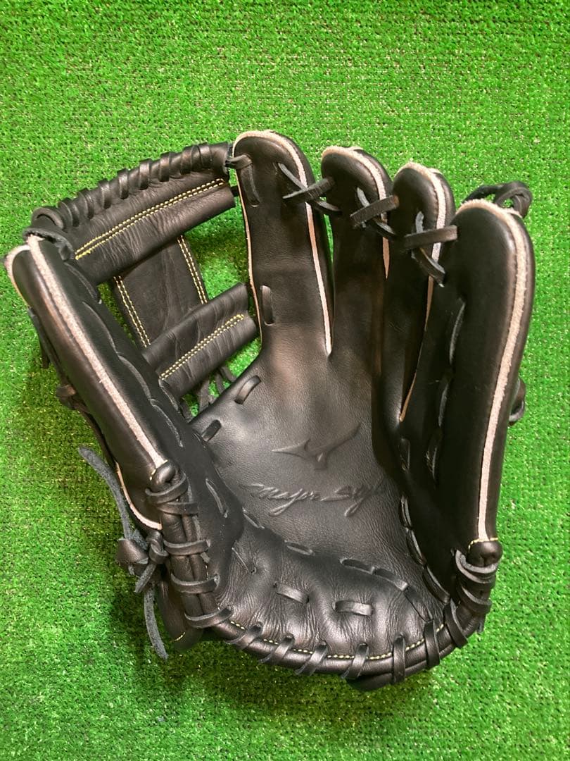 【型付済・美品】ミズノ メジャースタイル 一般軟式用 内野手用 グラブ MLB