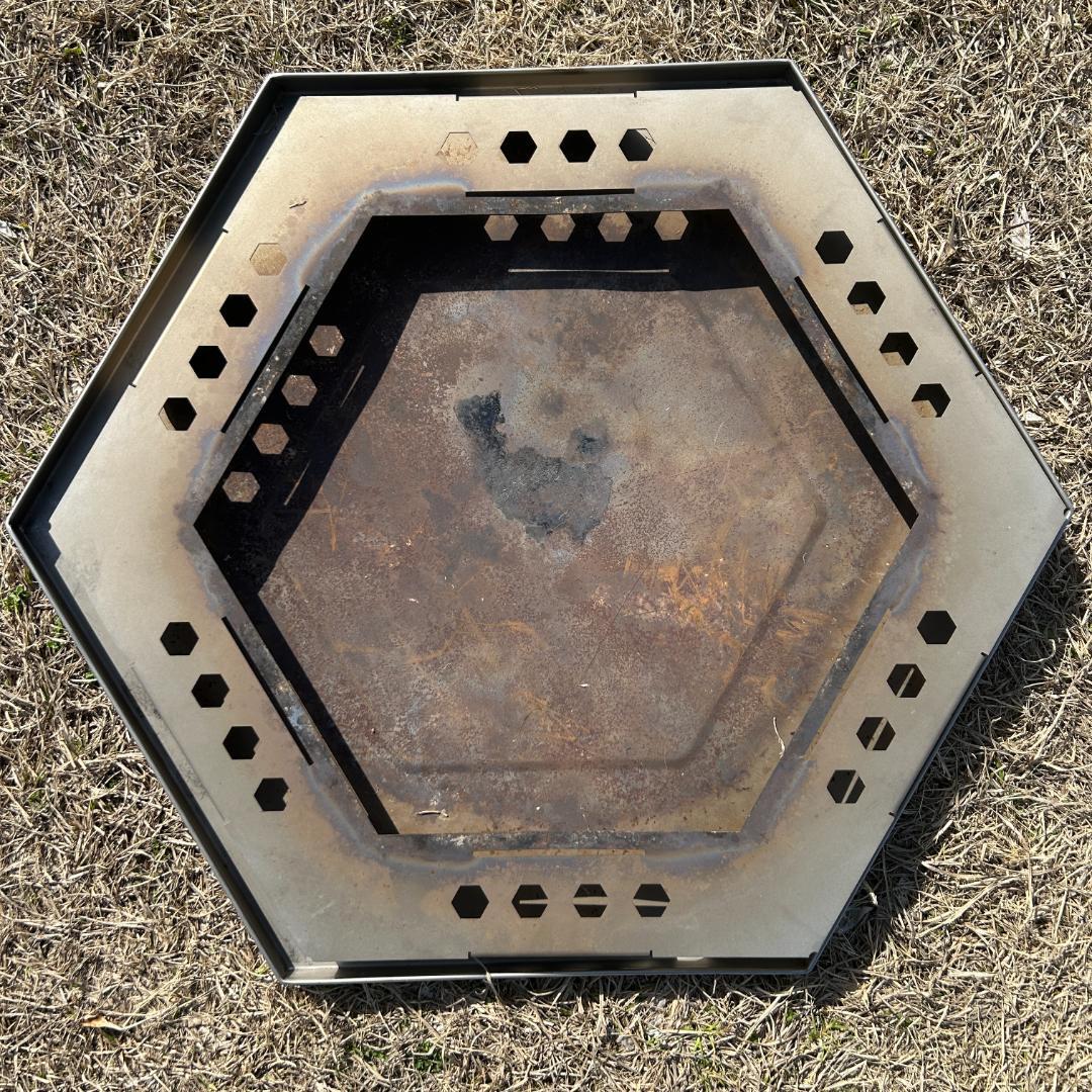 VARGO MEGAHEX T-322 焚き火台 スモークレス