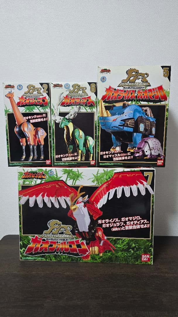 百獣戦隊ガオレンジャー　DXガオイカロス　セット