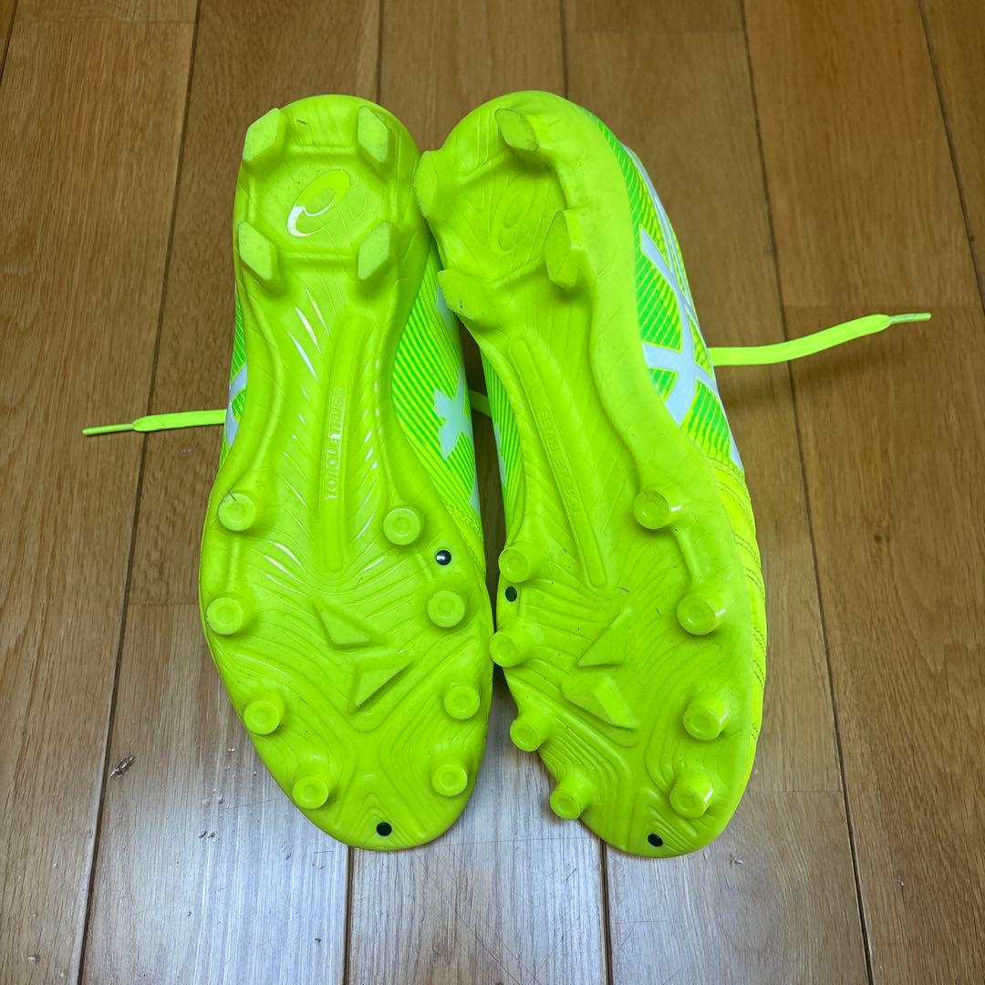 ASICS サッカーシューズ 蛍光イエロー