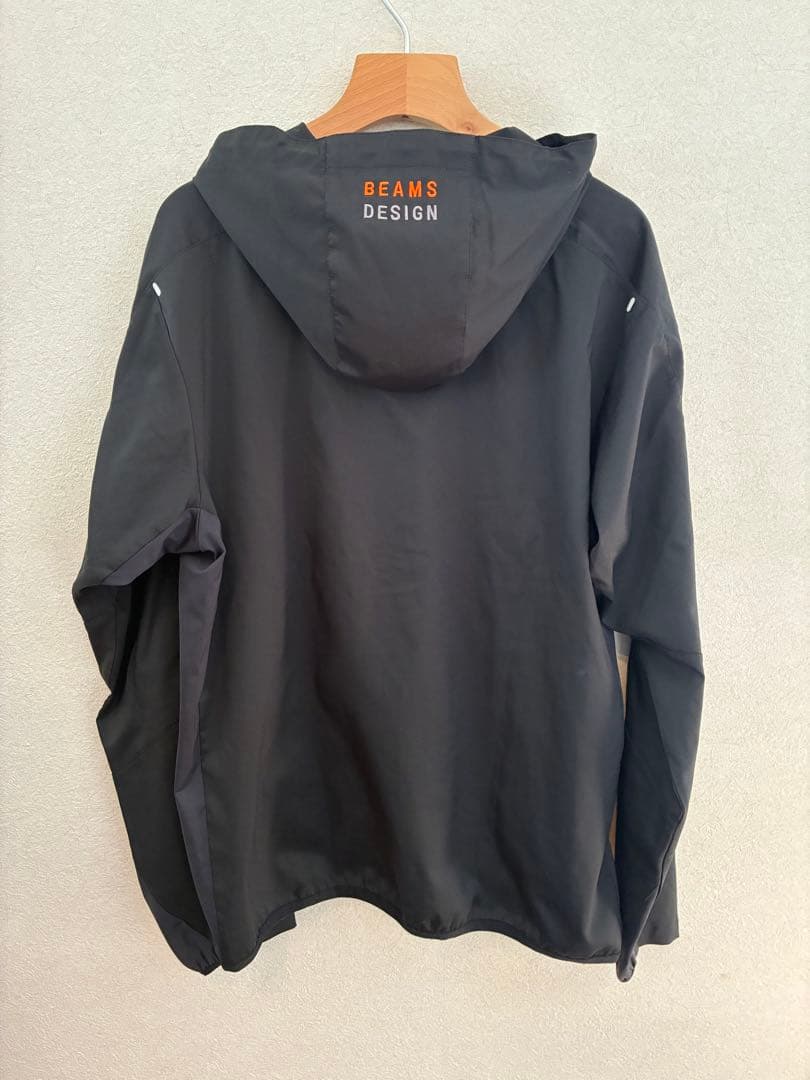 ZETT×BEAMS DESIGN ブラックジャケット フード付き