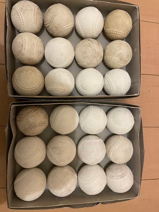 練習用の野球ボール