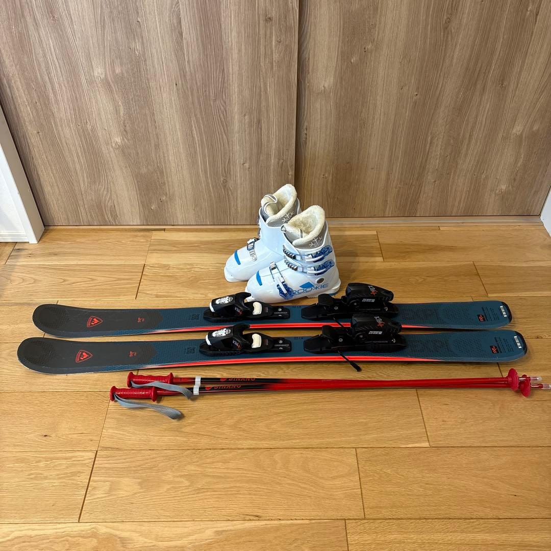 ROSSIGNOL（ロシニョール）ジュニア用スキー セット！ブーツ 22.5cm