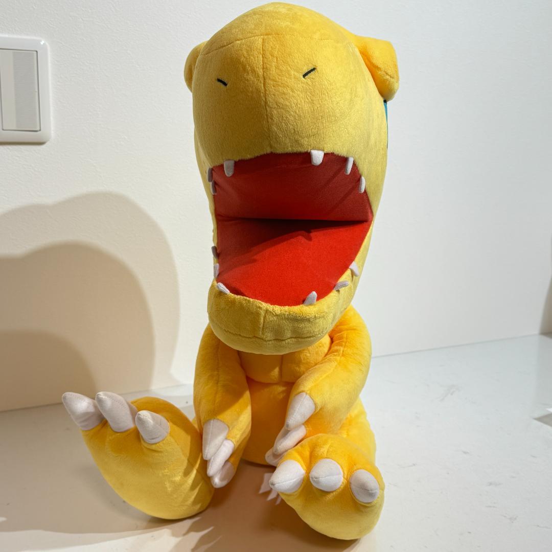 アグモン 等身大 ぬいぐるみ デジモンアドベンチャー tri.