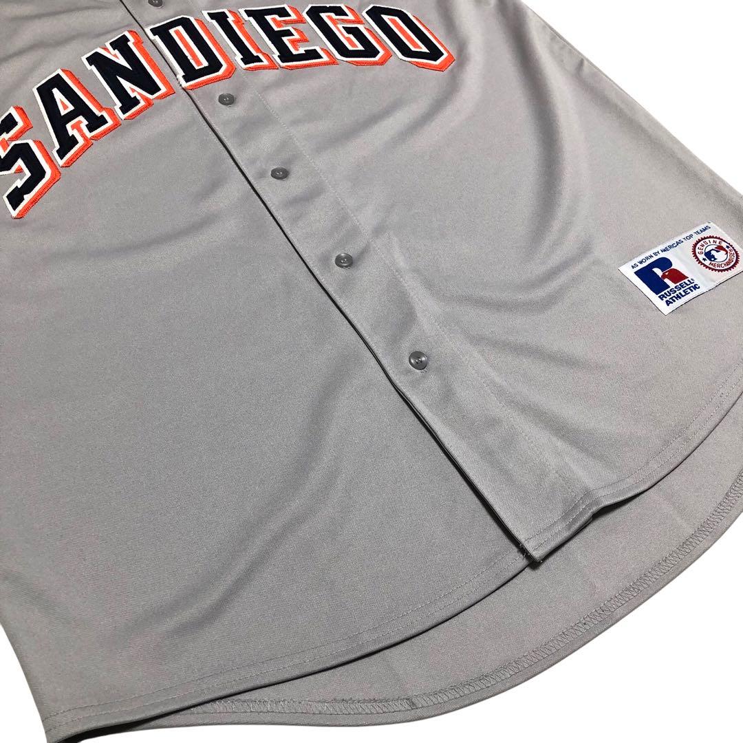 MLB サンディエゴ パドレス ユニフォーム ラッセル製 Lサイズ グレー