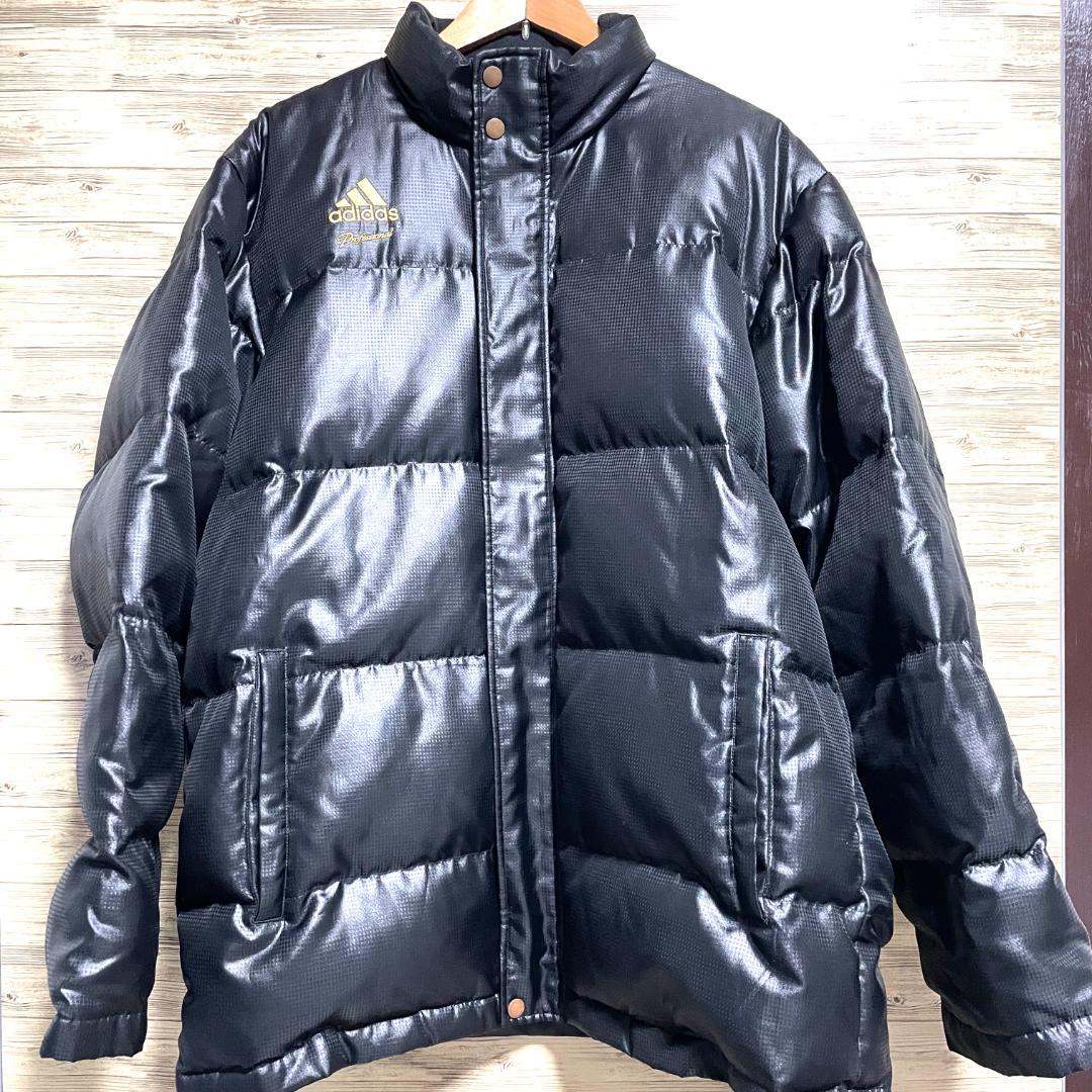 【黒豚】 美品 アディダスプロフェッショナル ダウンジャケット XO