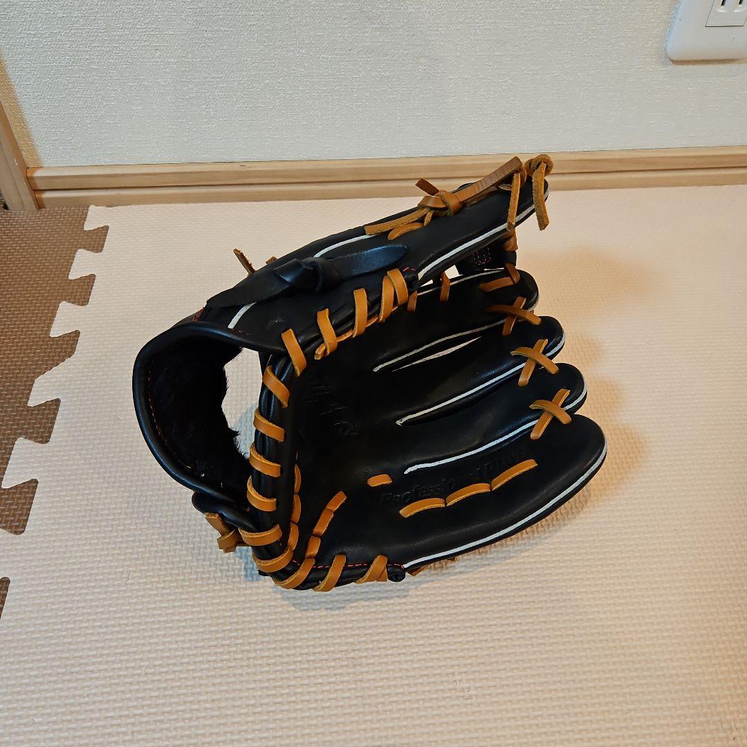 ZETT 軟式グローブ　ブラック　オールラウンド