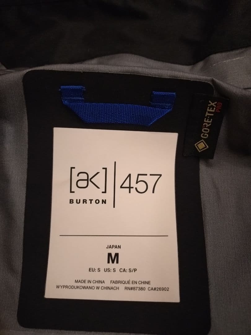 burton ak457 guide jacket М GORE-TEX PRO