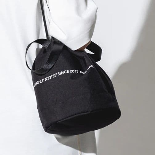 FIDES CORDURA KINCHAKU POUCH ブラック