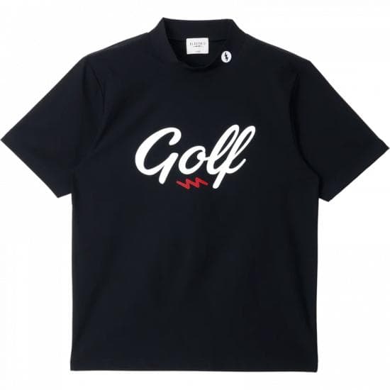 ELECTRIC GOLF LOGO MOCK NECK BLACK Mサイズ
