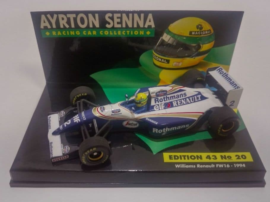 MINICHAMPS 1/43 ウィリアムズ FW16 SENNA 1994
