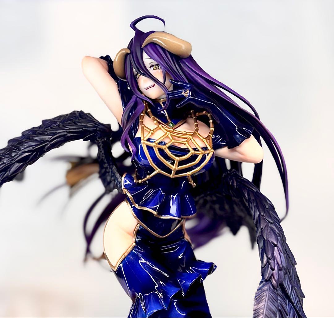オーバーロード　T-most アルベド フィギュア　リペイント　純白の悪魔ver