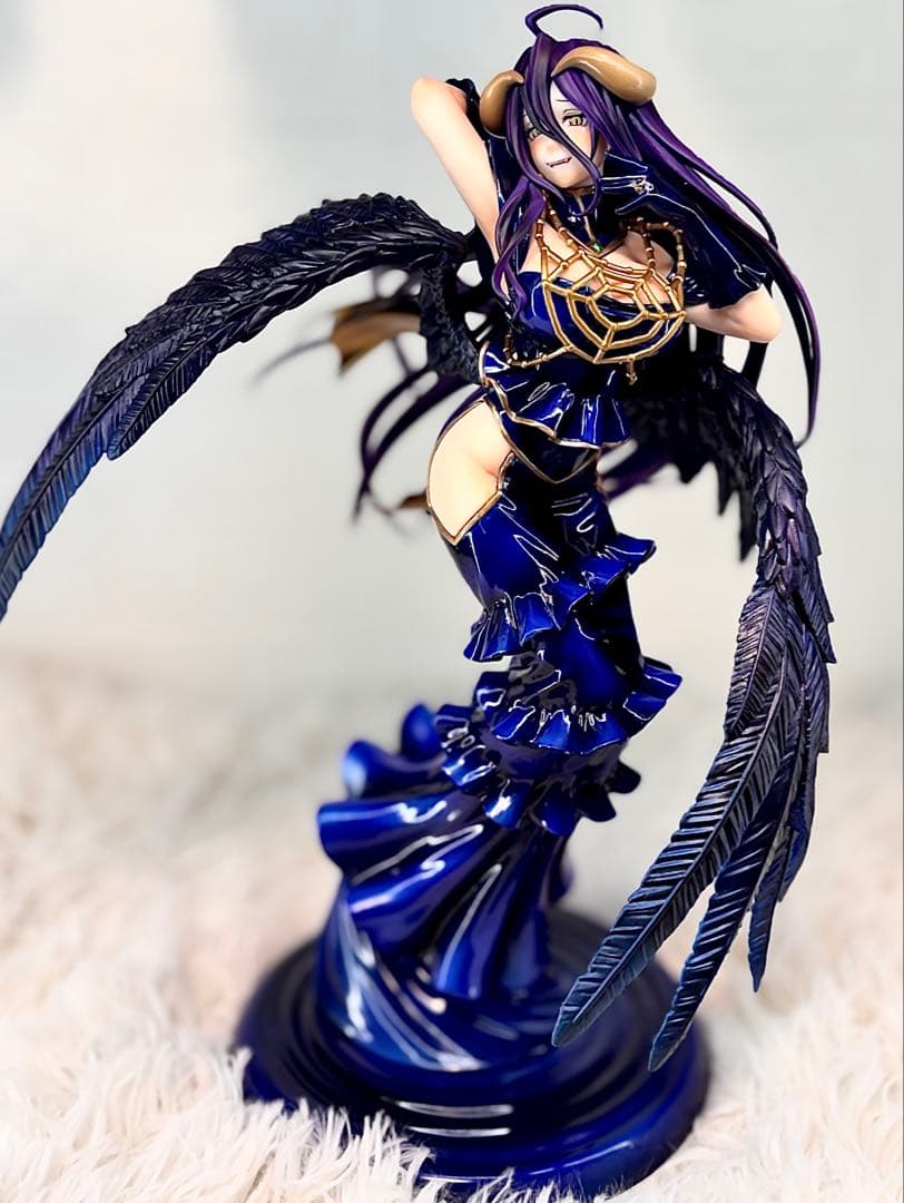 オーバーロード　T-most アルベド フィギュア　リペイント　純白の悪魔ver