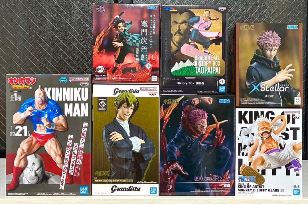【人気アニメ フィギュア 7点セット】 まとめ売り！→＊>>