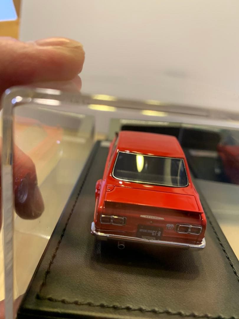 イグニッションモデル　1/43 スカイライン　GT-R KPGC10 レッド