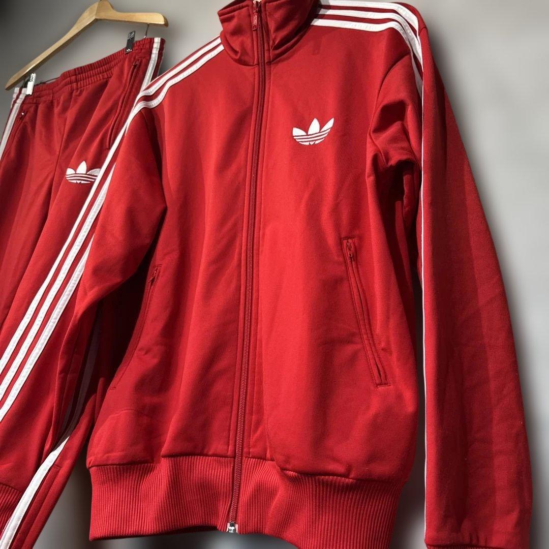 adidas ファイヤーバード　セットアップ　レッド　トラックジャケット　M