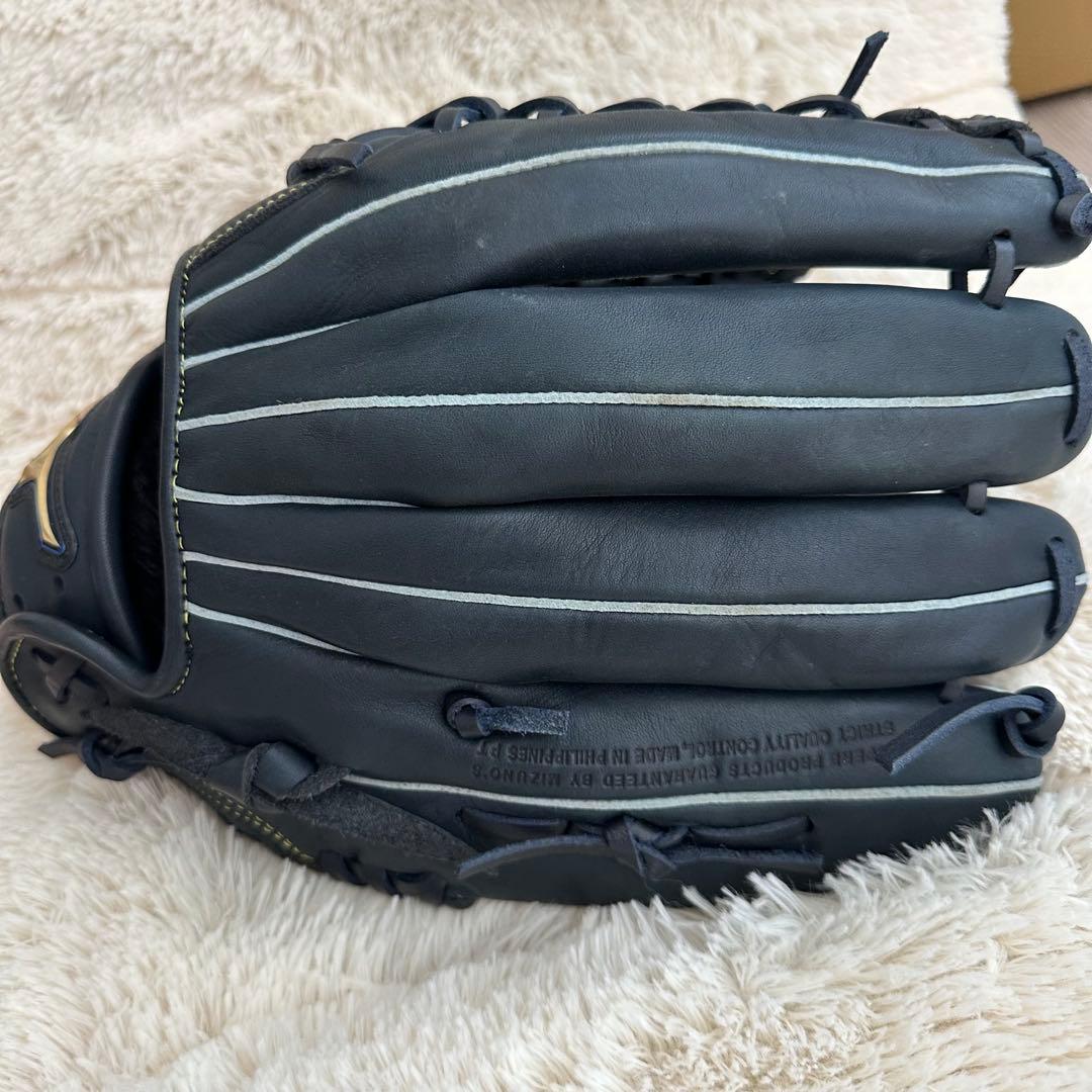 【美品】MIZUNO セレクトナイン 軟式 大人 外野手用 左投げグラブ
