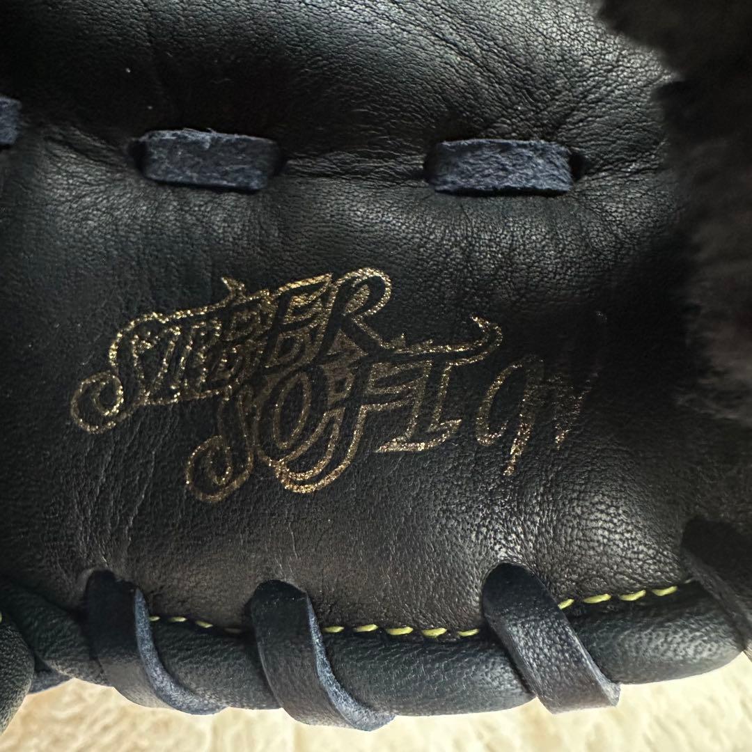 【美品】MIZUNO セレクトナイン 軟式 大人 外野手用 左投げグラブ