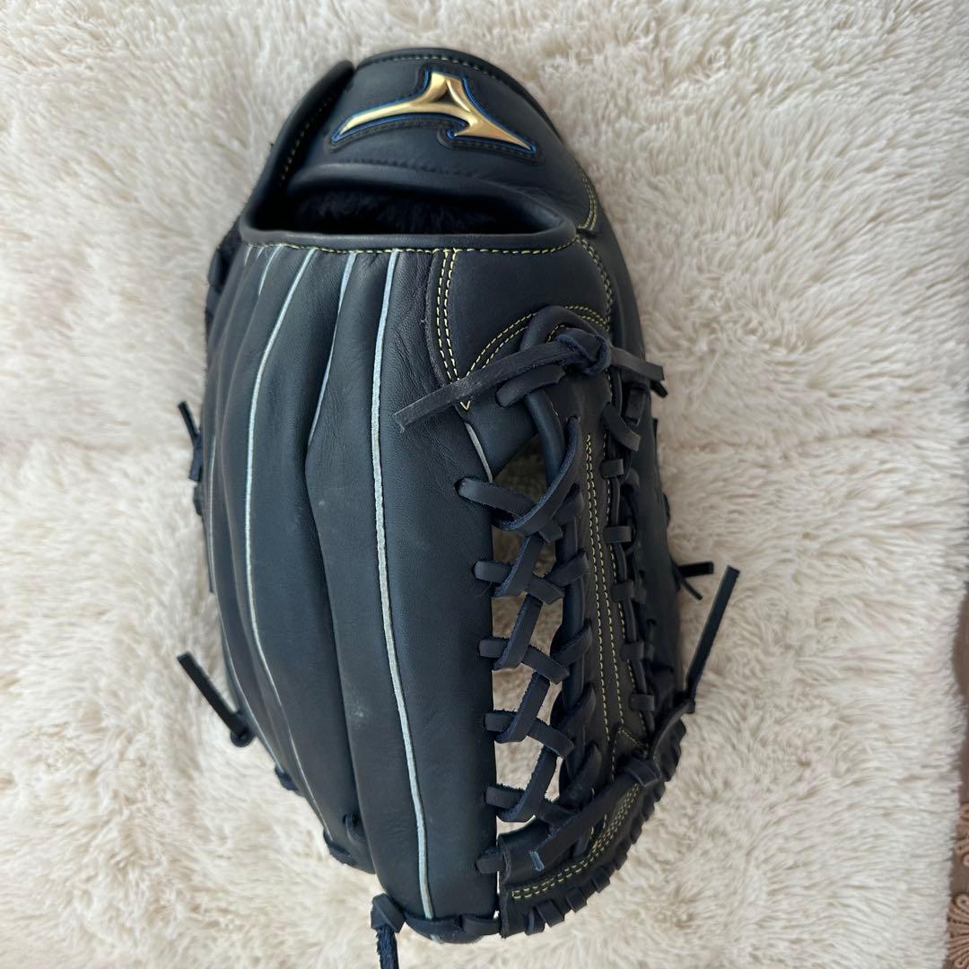 【美品】MIZUNO セレクトナイン 軟式 大人 外野手用 左投げグラブ