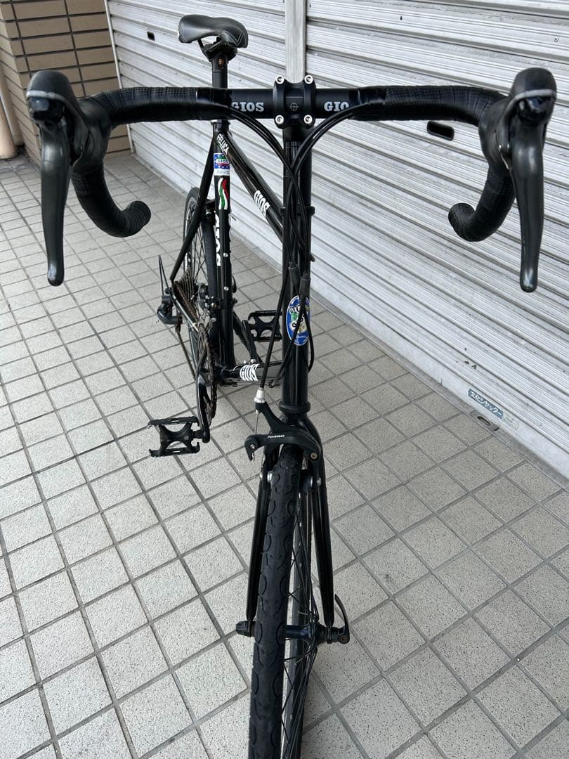 GIOS ミニロード 黒　ブラック 20インチ 外装16段変速 フレームアルミ