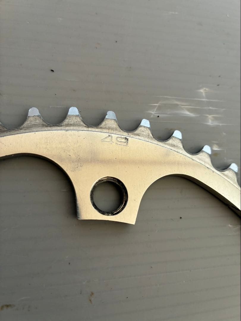 49t SHIMANO DURA-ACE チェーンリング njsセット