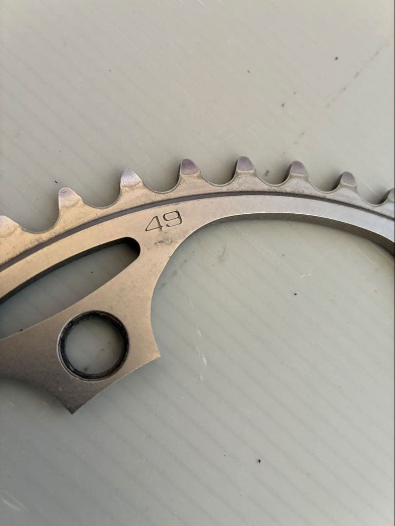 49t SHIMANO DURA-ACE チェーンリング njsセット