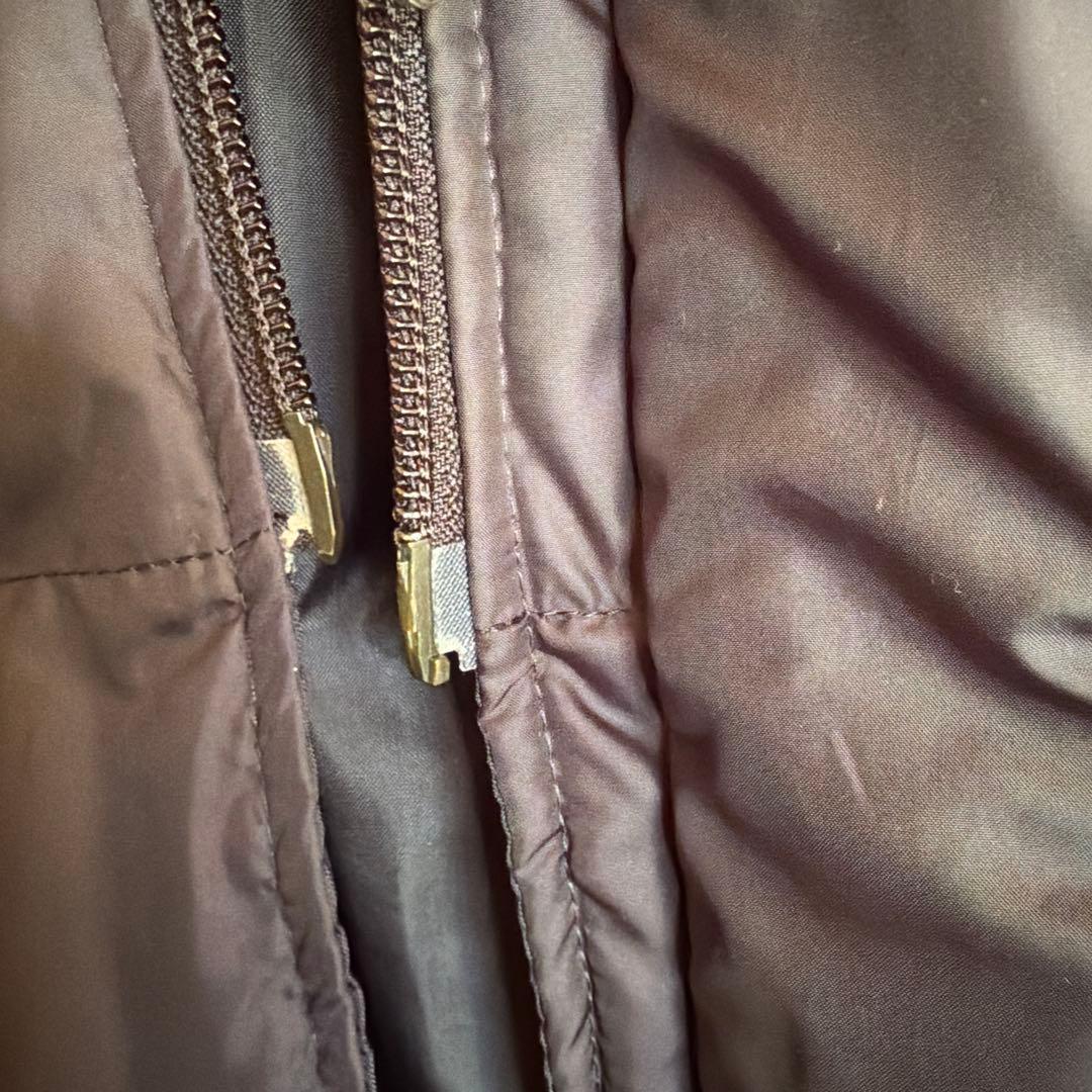 DESCENTE ダウンロングコート ブラック