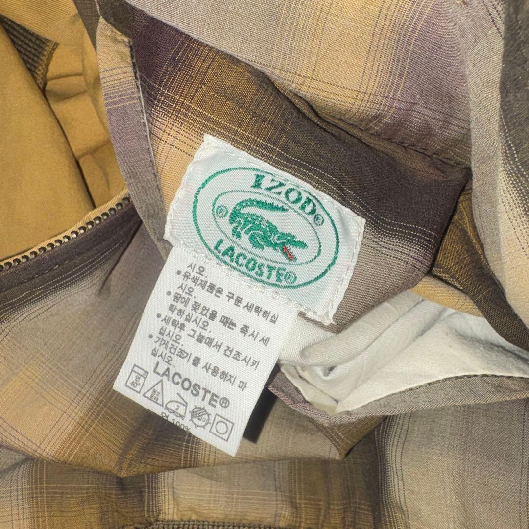 メンズウェア Vintage IZOD LACOSTE Reversible Jacket