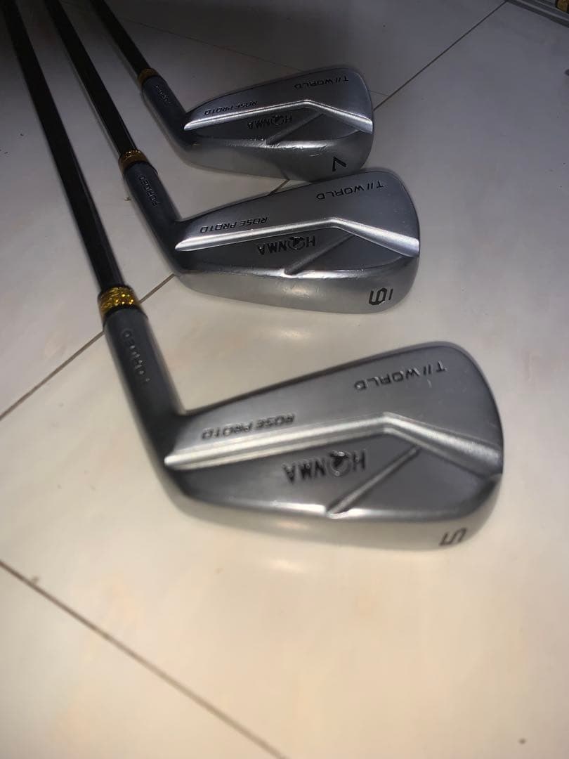 本間ゴルフ　ローズプロト　5-p ヘッドのみ　Honma rose proto