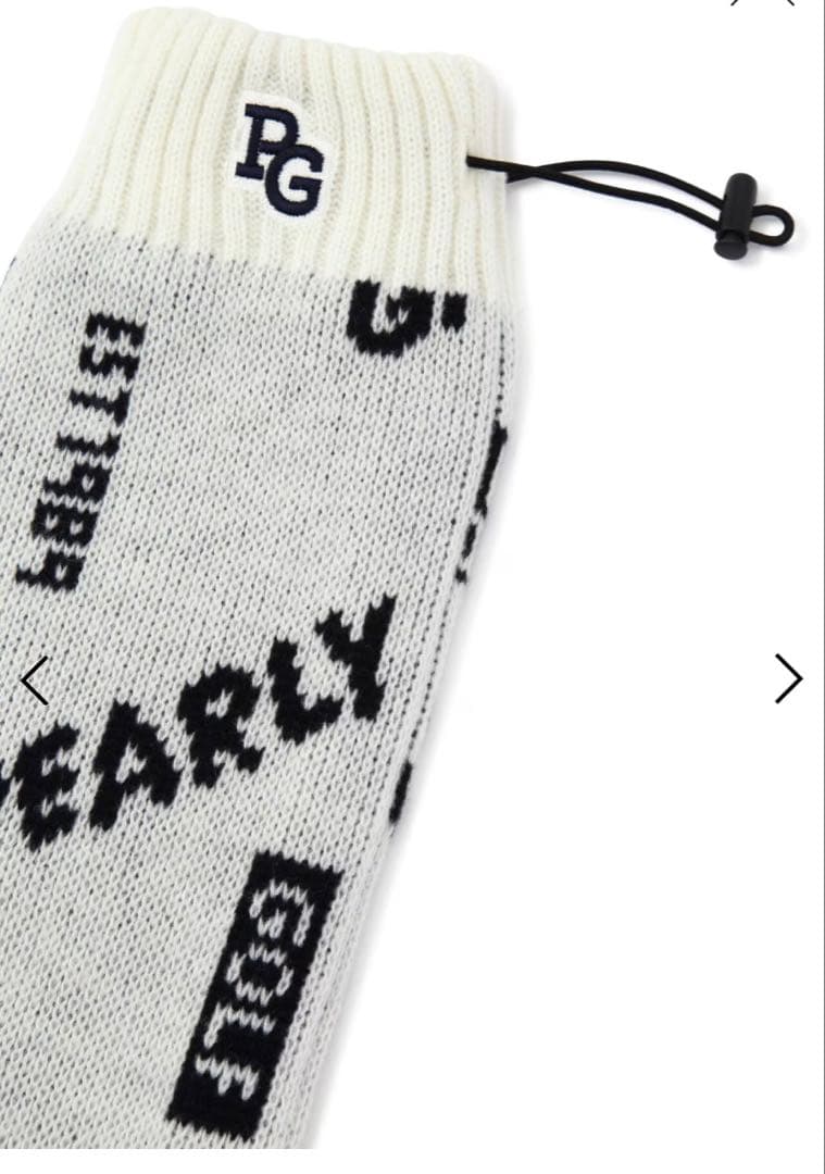 【新品】PEARLY GATES ニット レッグウォーマー