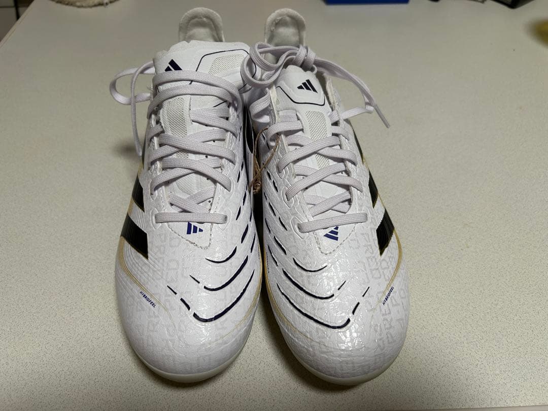 adidas Predator サッカーシューズ ホワイト/ブラック