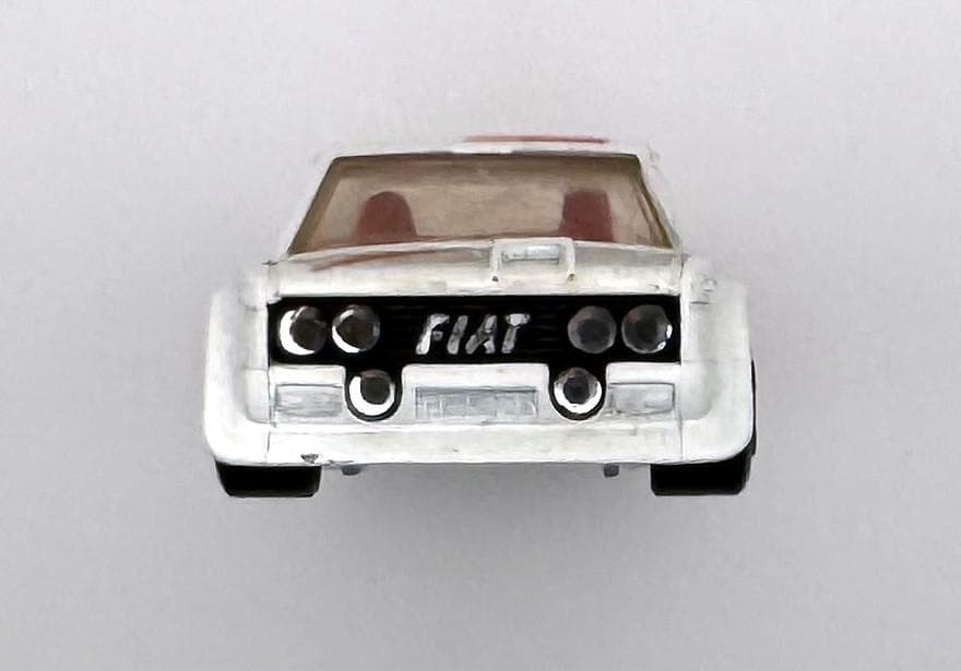 マッチボックス ミニカー フィアット アバルト 131 ラリー 箱付