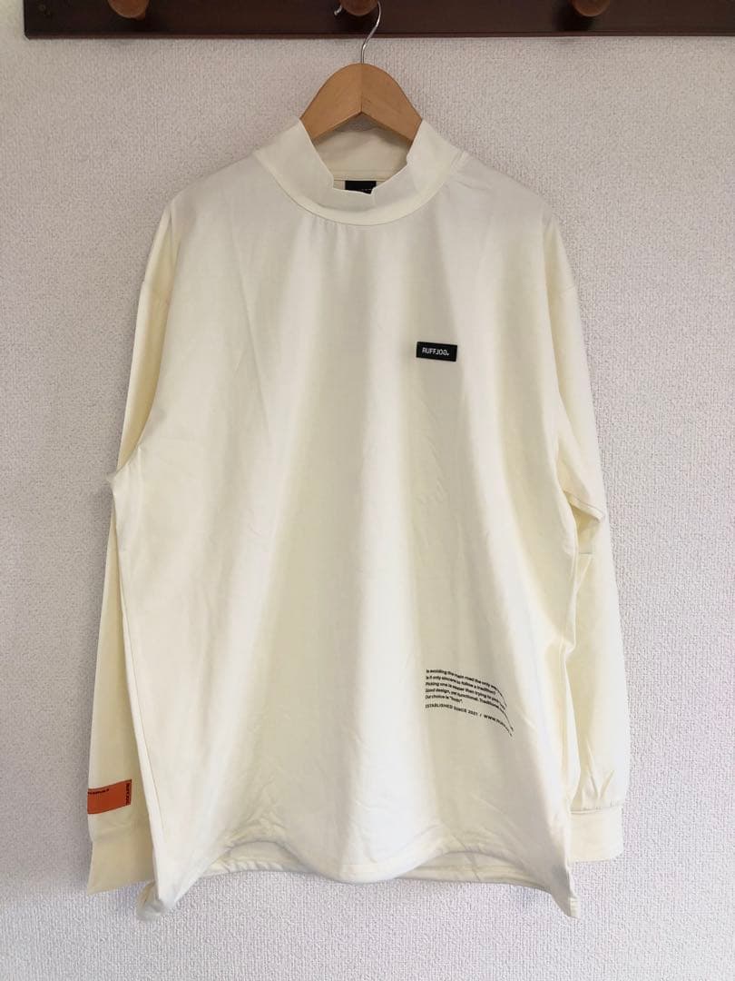 RUFFLOG MOCK NECK TEE サイズM
