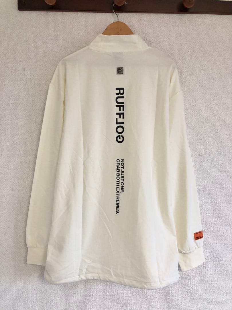RUFFLOG MOCK NECK TEE サイズM