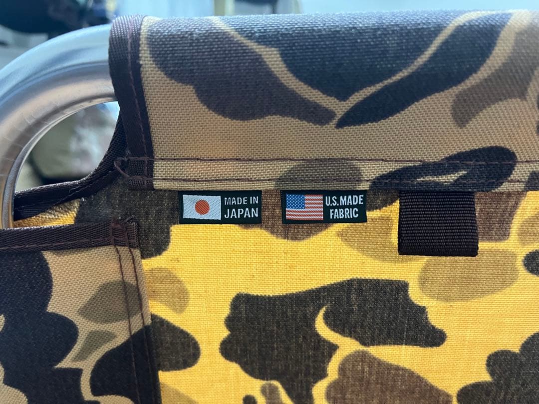 BALLISTIC カモフラージュ アウトドアベンチ