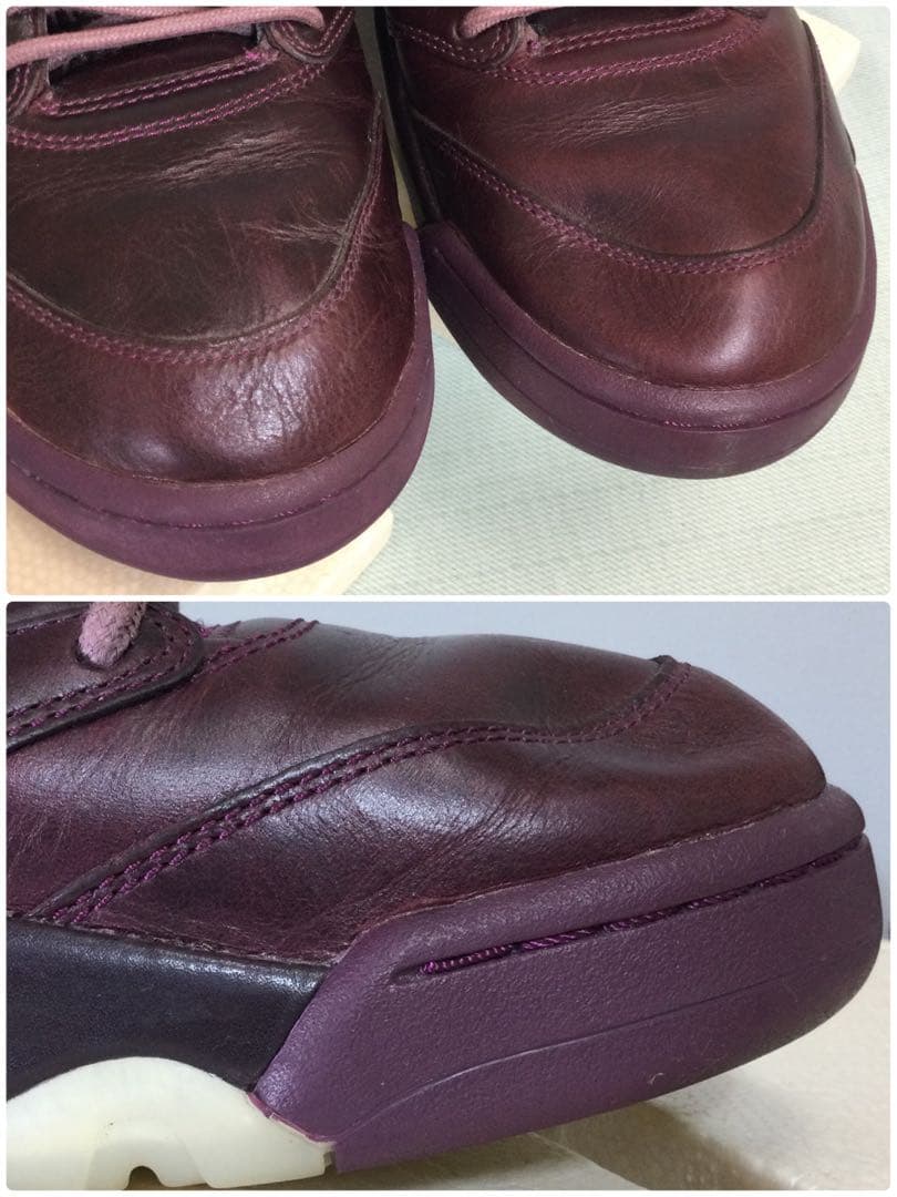 メンズ　スニーカー JORDAN BRAND AIR JORODAN5ボルドー