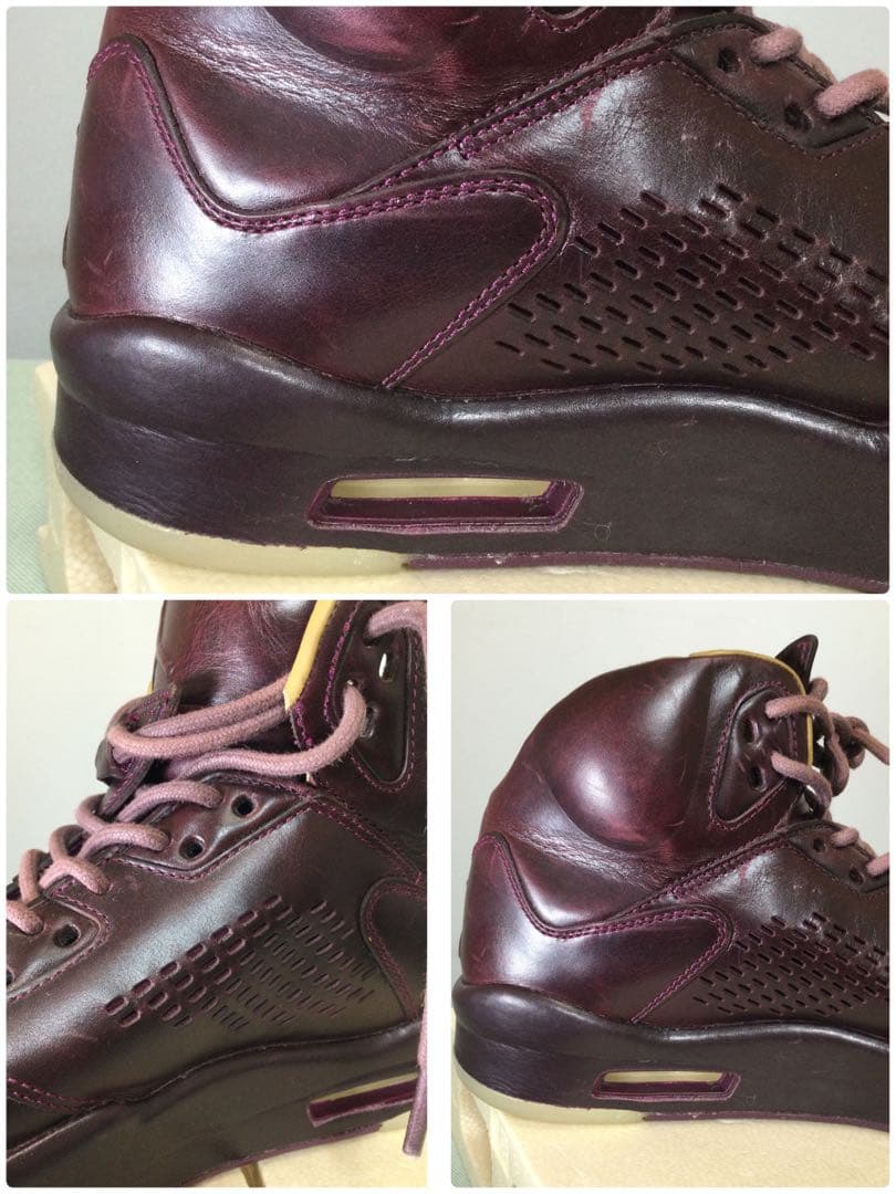 メンズ　スニーカー JORDAN BRAND AIR JORODAN5ボルドー