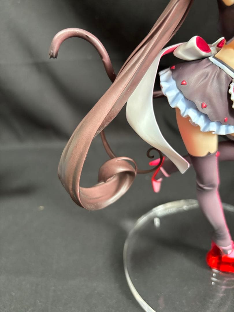 ネコぱら　ショコラ　バニラ　レースクイーン　フィギュア　MIMEYOI 色紙