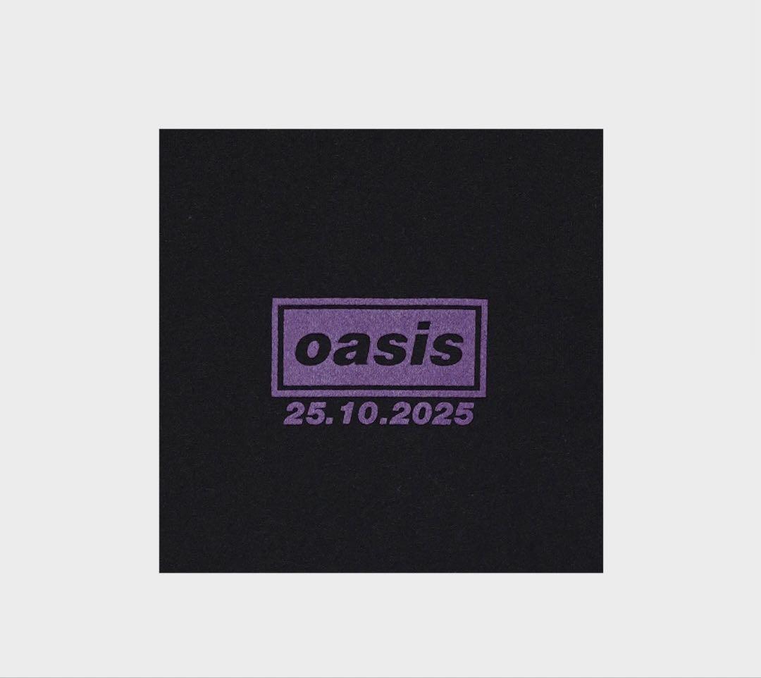 新品未開封 oasis live'25 Tシャツ Photo UKデザイン XL