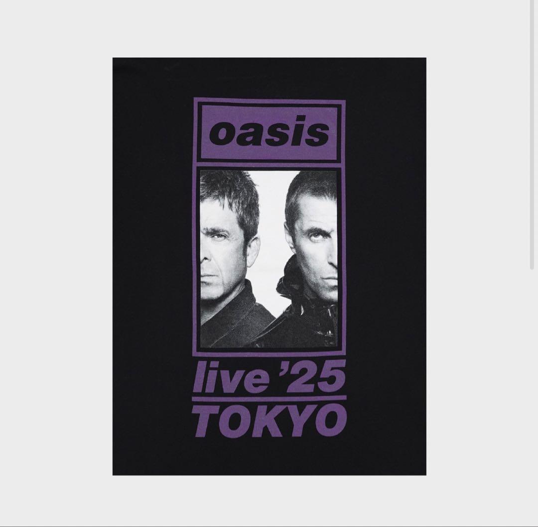 新品未開封 oasis live'25 Tシャツ Photo UKデザイン XL